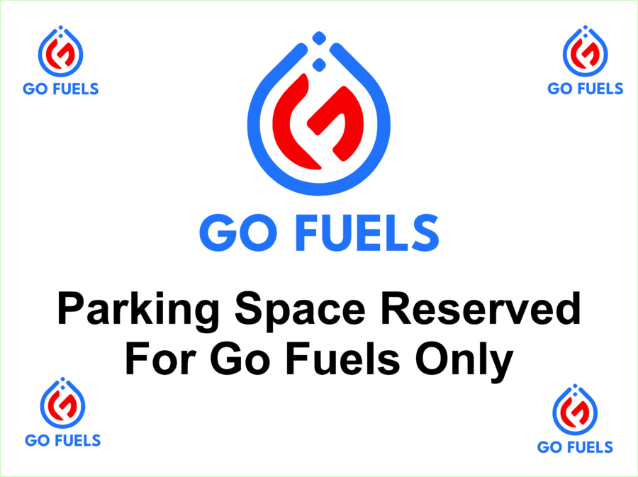 GO FUELS LOGO PARKING for Go Fuels by Plan Photo Repro