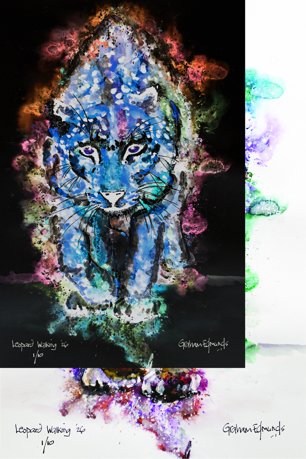 LEOPARD CANVAS for LEOPARD by Plan Photo Repro