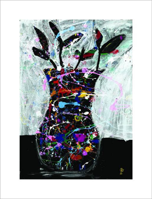 Splatter A3 CANVAS for Splatter A3 by Plan Photo Repro